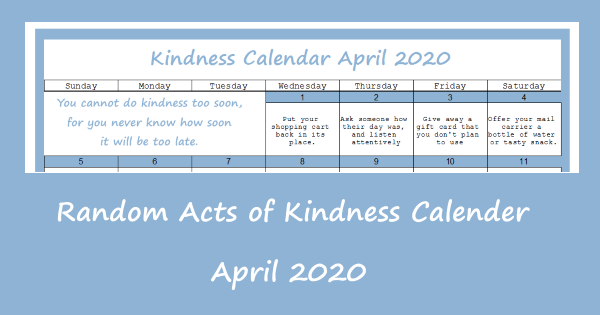random-acts-of-kindness-calendar-april-2020