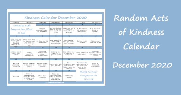 random-acts-of-kindness-calendar-december-2020